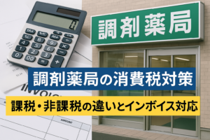調剤薬局の消費税対策!課税・非課税の違いと節税ポイント